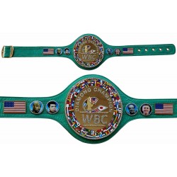 WBC Diamond Championship Belt Adult Size Title Belts Leather center plate stone