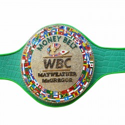 WBC Money Belt Fight Mayweather McGregor Adult Size Replica Belts Brand New