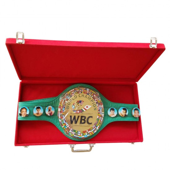 WBC Championship Boxing Belt Leather Adult Titles Belts High quality With Box 