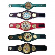 WBC WBO WBA IBF IBO Championships Boxing Mini Belts Various Style