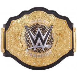 World Heavyweight Championship Replica Title Belt 2023 Adult 2mm Brass Plate