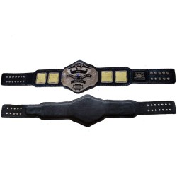 WWF Hulk Hogan 84 World Heavyweight Wrestling Championship Belt Adult Black/Red