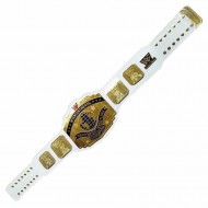 WWF Intercontinental Championship Belt Adult Brass Metal Plated Replica White