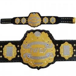 IWGP Heavyweight Gold Plated Championship Title Belt 