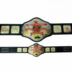 NWA Pacific NorthWest Heavyweight Wrestling Championship Belt Adult Size