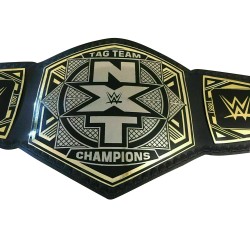 NXT Tag Team Wrestling Championship Belt Adult Size Leather Belt