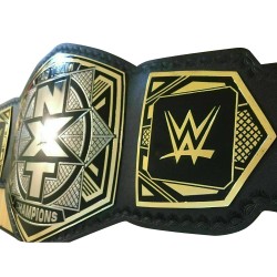 NXT Tag Team Wrestling Championship Belt Adult Size Leather Belt