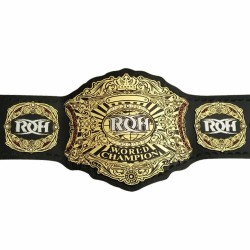ROH Ring Of Honor World Championship Wrestling Title Belt brass Plated Brand New