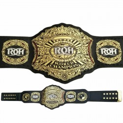 ROH Ring Of Honor World Championship Wrestling Title Belt brass Plated Brand New
