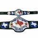 Texas Heavyweight Wrestling Title Championship Belt Replica Leather Strap Adult