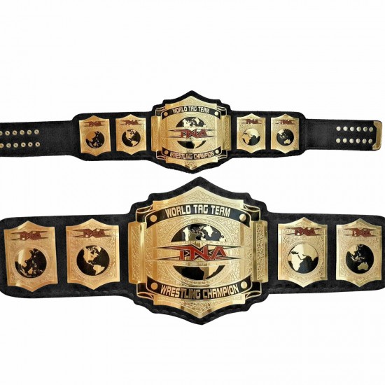 TNA World Tag Team Wrestling championship belt.adult size belt