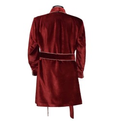 Mens Silk Smoking Jacket